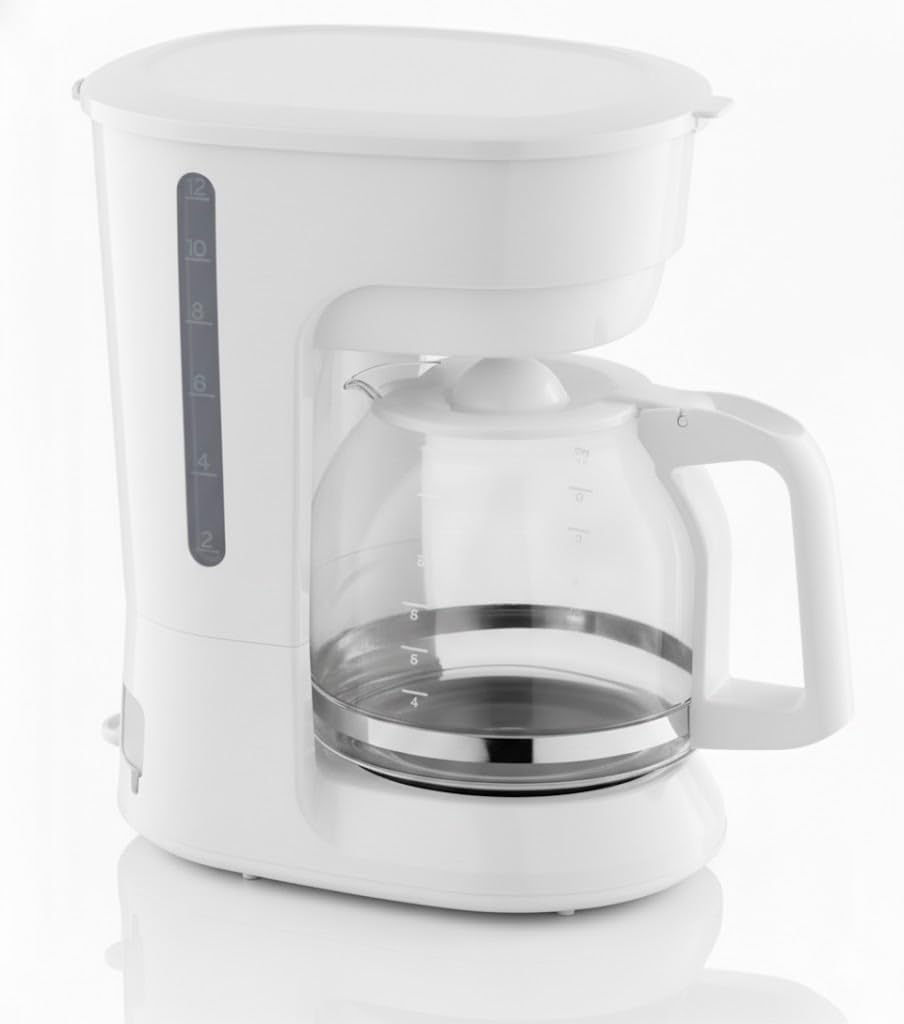 12-Cup Coffee Maker with Non-Drip Carafe, Keep Hot Plate, Black T54720