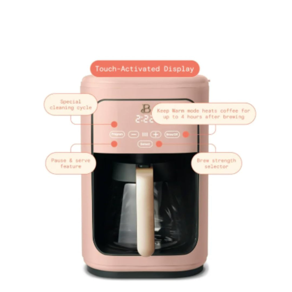 Pink 14-Cup Programmable Coffee Maker R6117