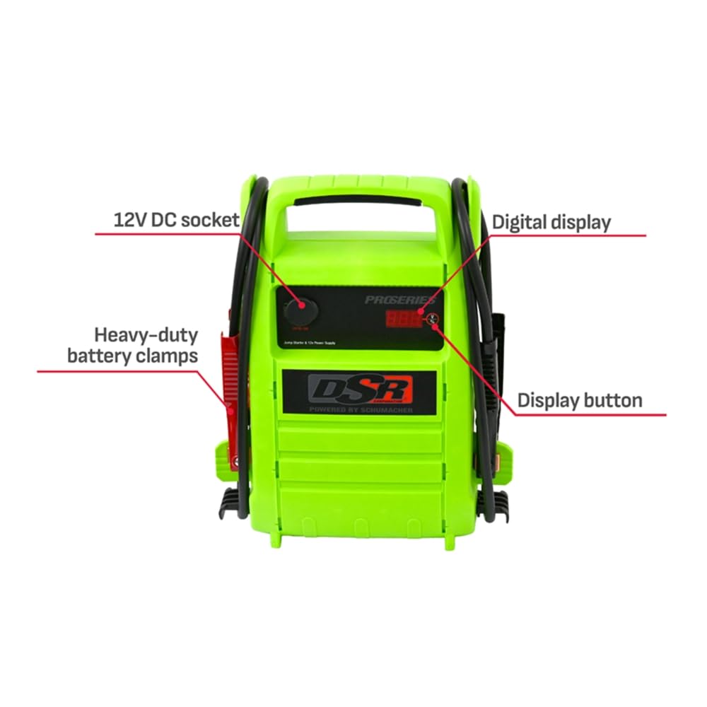 Portable 12V Jump Starter & Power Station 2000 Peak Amps B1173