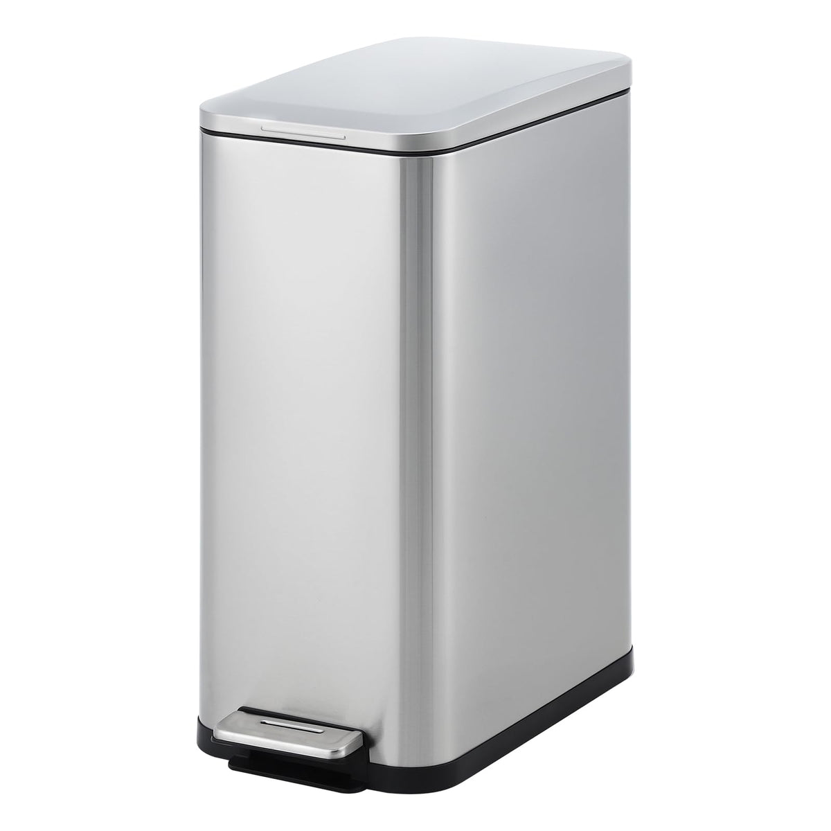 13 Gal Stainless Steel Step-On Kitchen Trash Can E759449