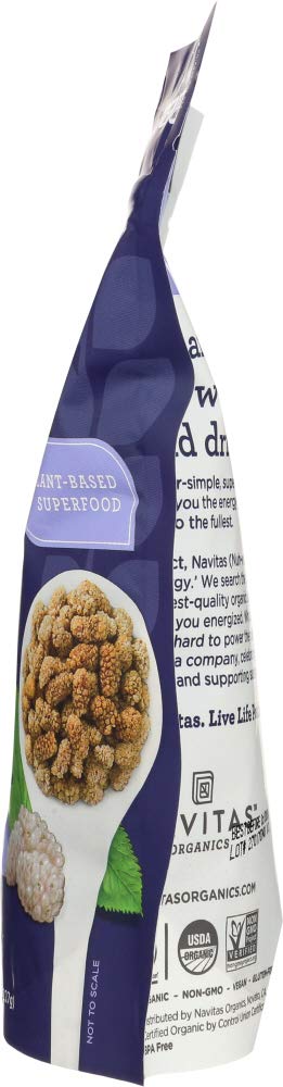 Organic Sun-Dried White Mulberries 8 oz Pack of 6 W355893