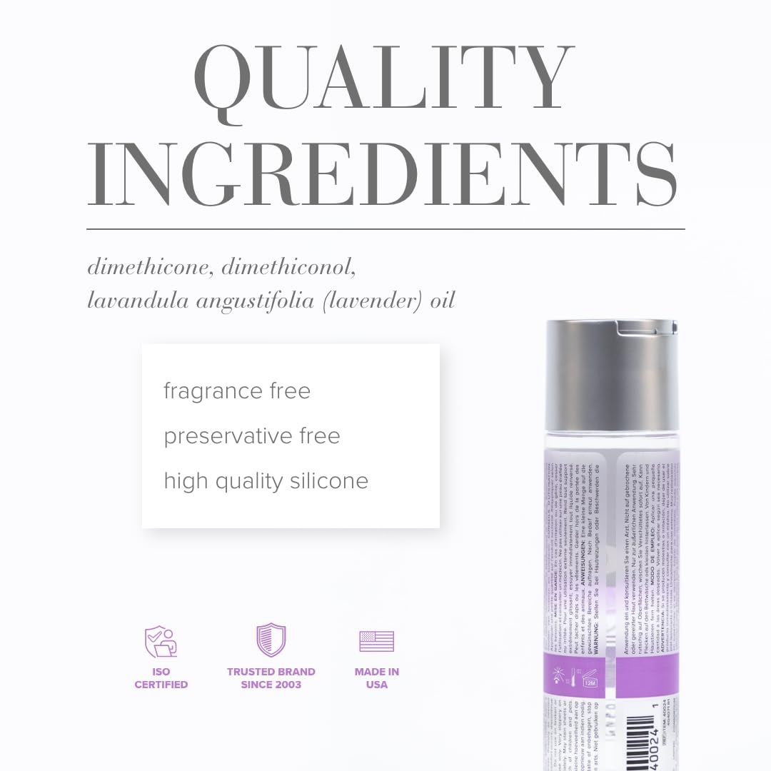 Fragrance Free Silicone Massage Oil 4 fl oz I87767