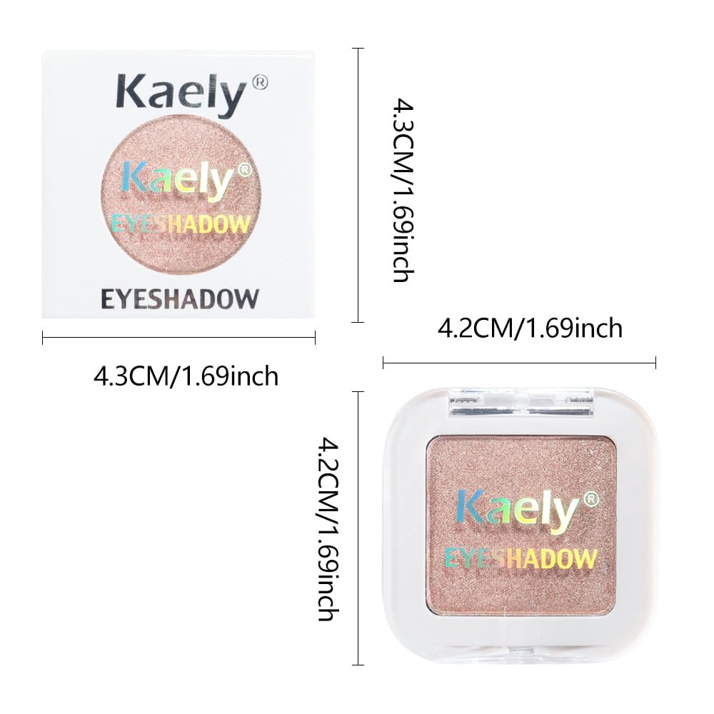 Dusty Pink Champagne Single Eyeshadow Palette P6627