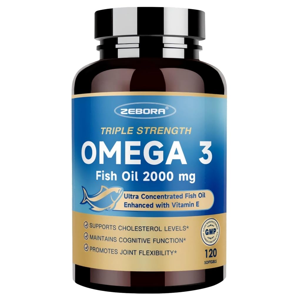 Omega-3 Fish Oil 2000mg 120 Softgels L84746