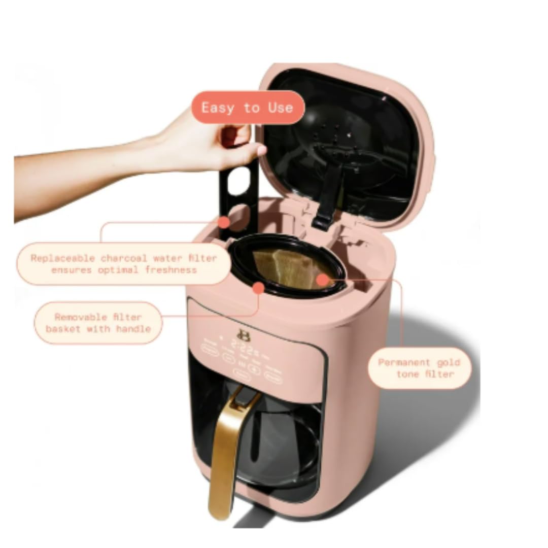 Pink 14-Cup Programmable Coffee Maker R6117