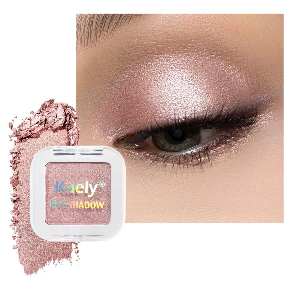 Dusty Pink Champagne Single Eyeshadow Palette P6627