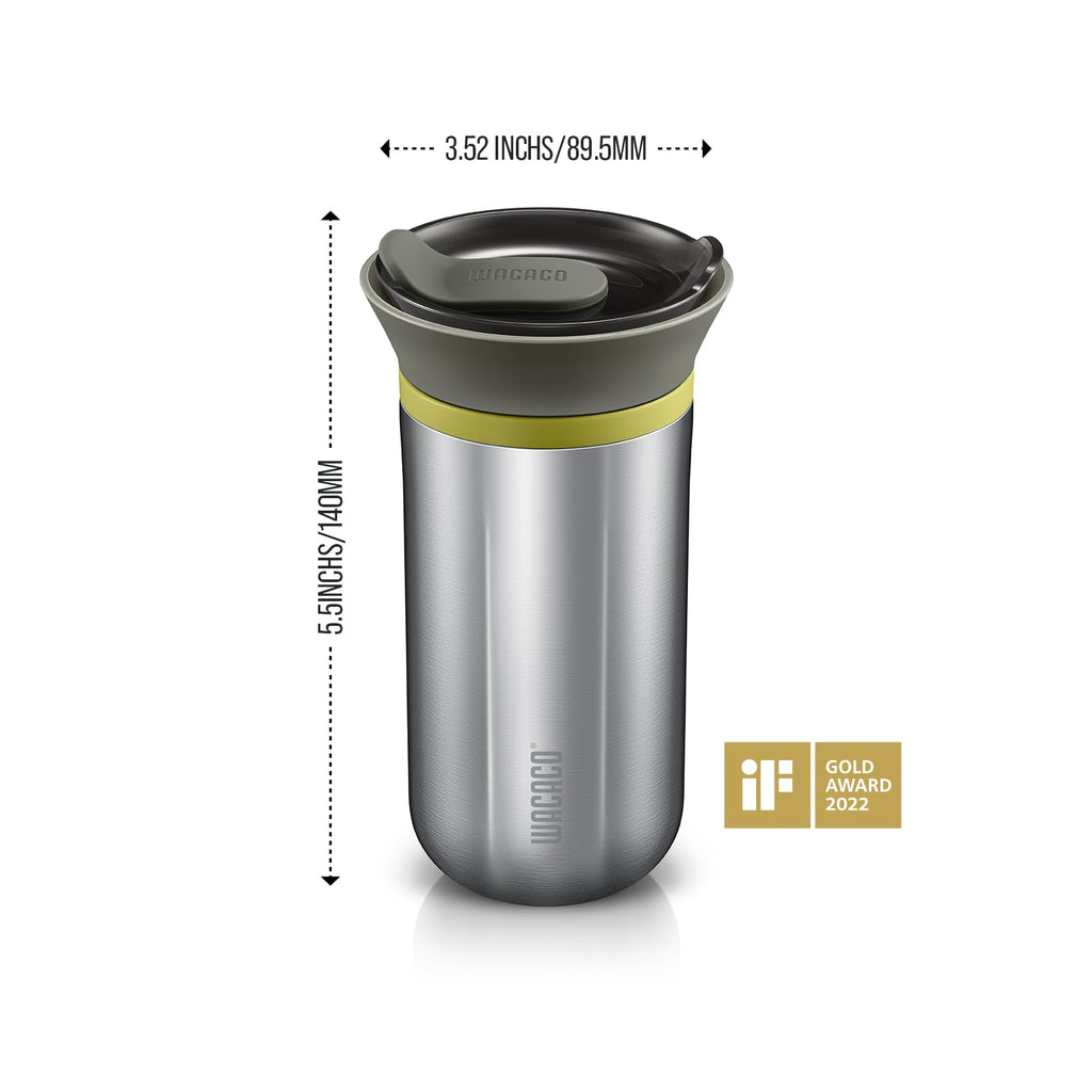Portable Stainless Steel Drip Coffee Maker with 10 Cone Paper Filters G99820