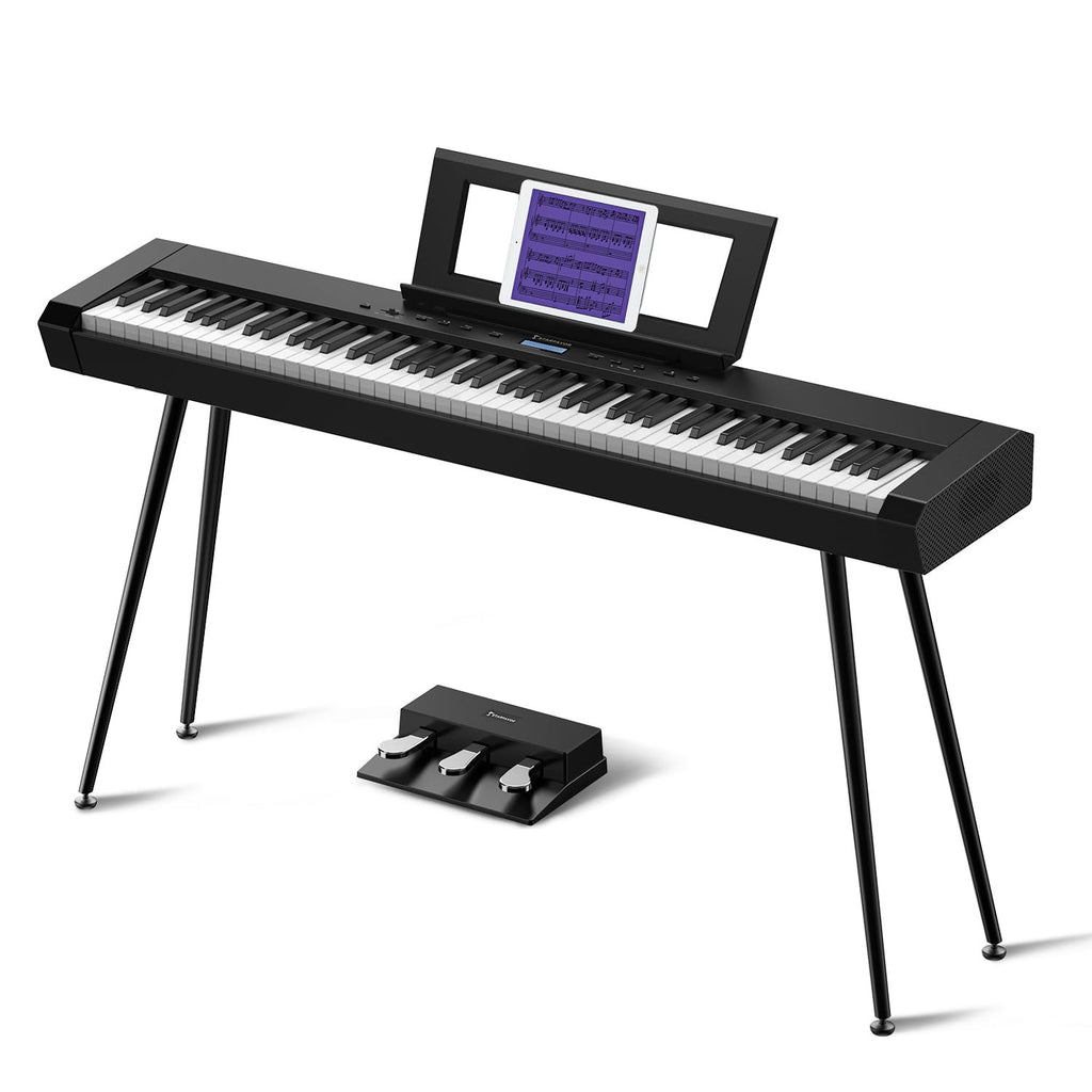 88 Key Full-Weighted Digital Piano with Triple Pedal T726661
