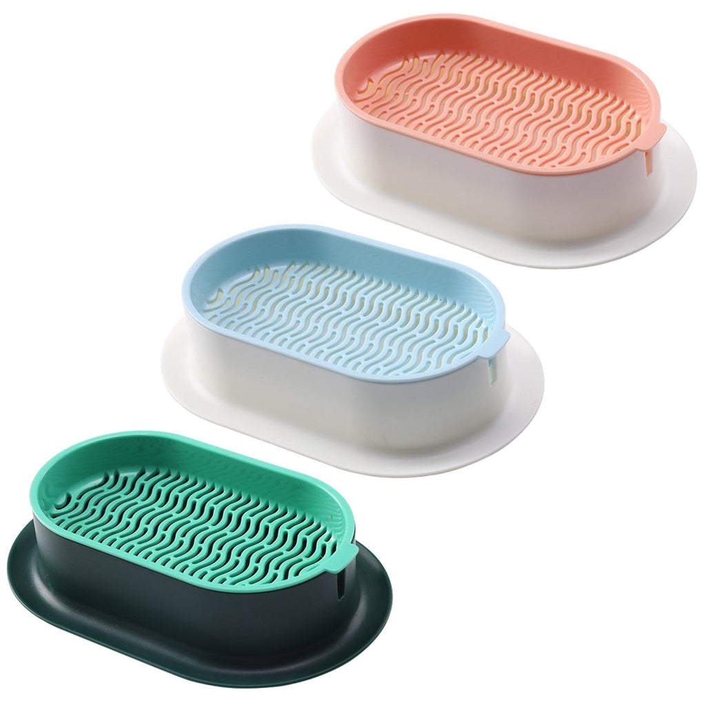 Cat Grass Planter, Hydroponic Trays, Soil-Free Planter (3PCS) J394