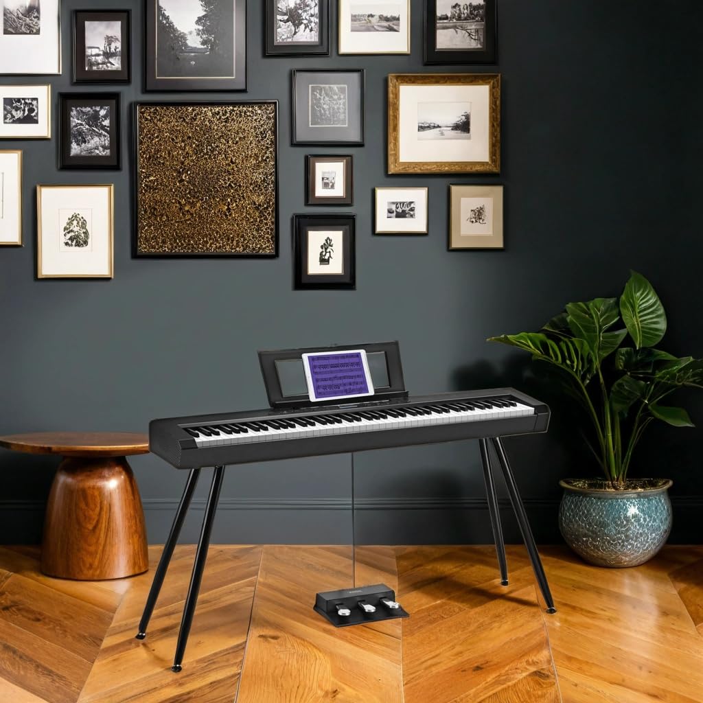 88 Key Full-Weighted Digital Piano with Triple Pedal T726661