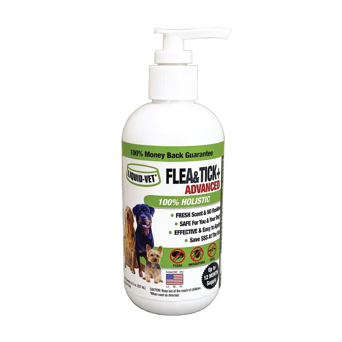 Flea and Tick Topical Treatment 8 oz H93760