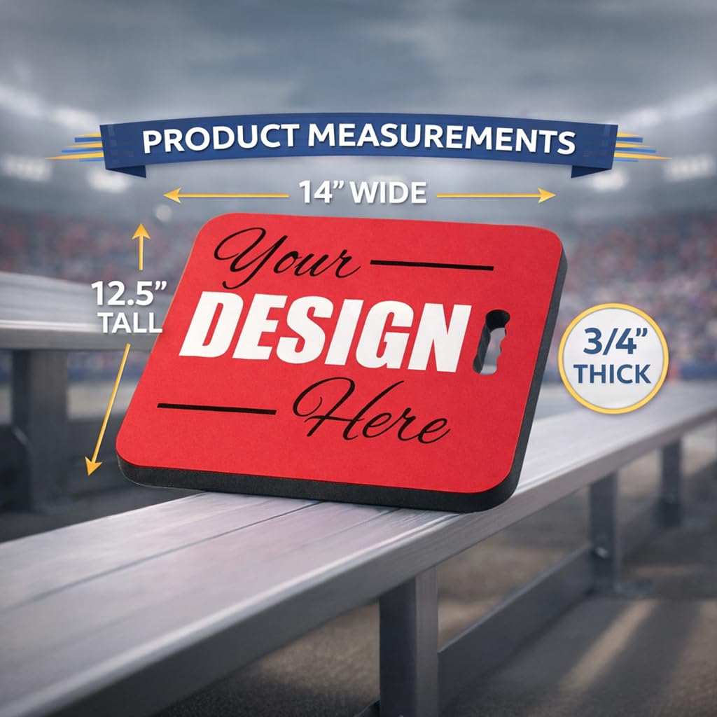2-Pack Stadium Seat Cushions with Handle Z60555