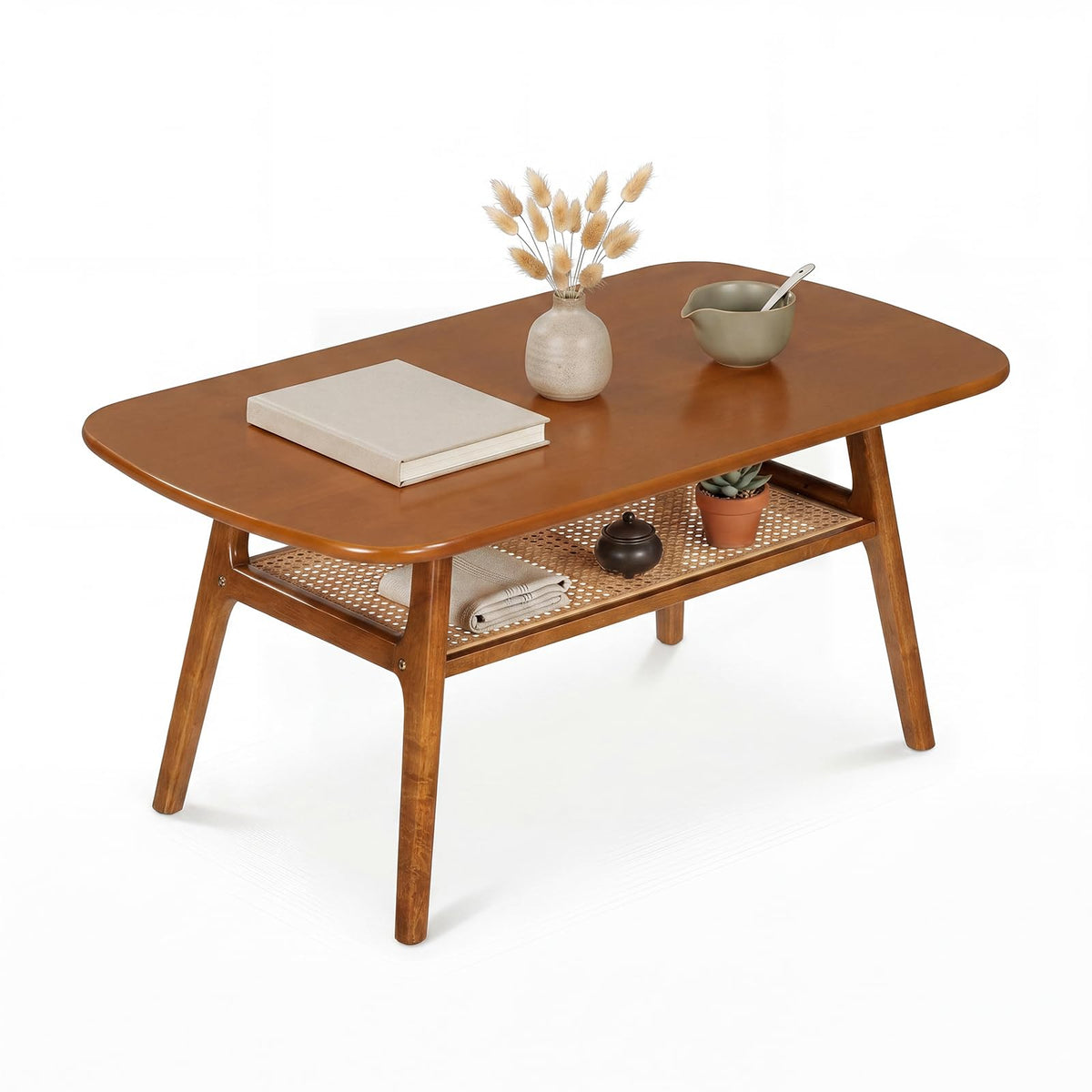 Rattan Wood Coffee Table C566479