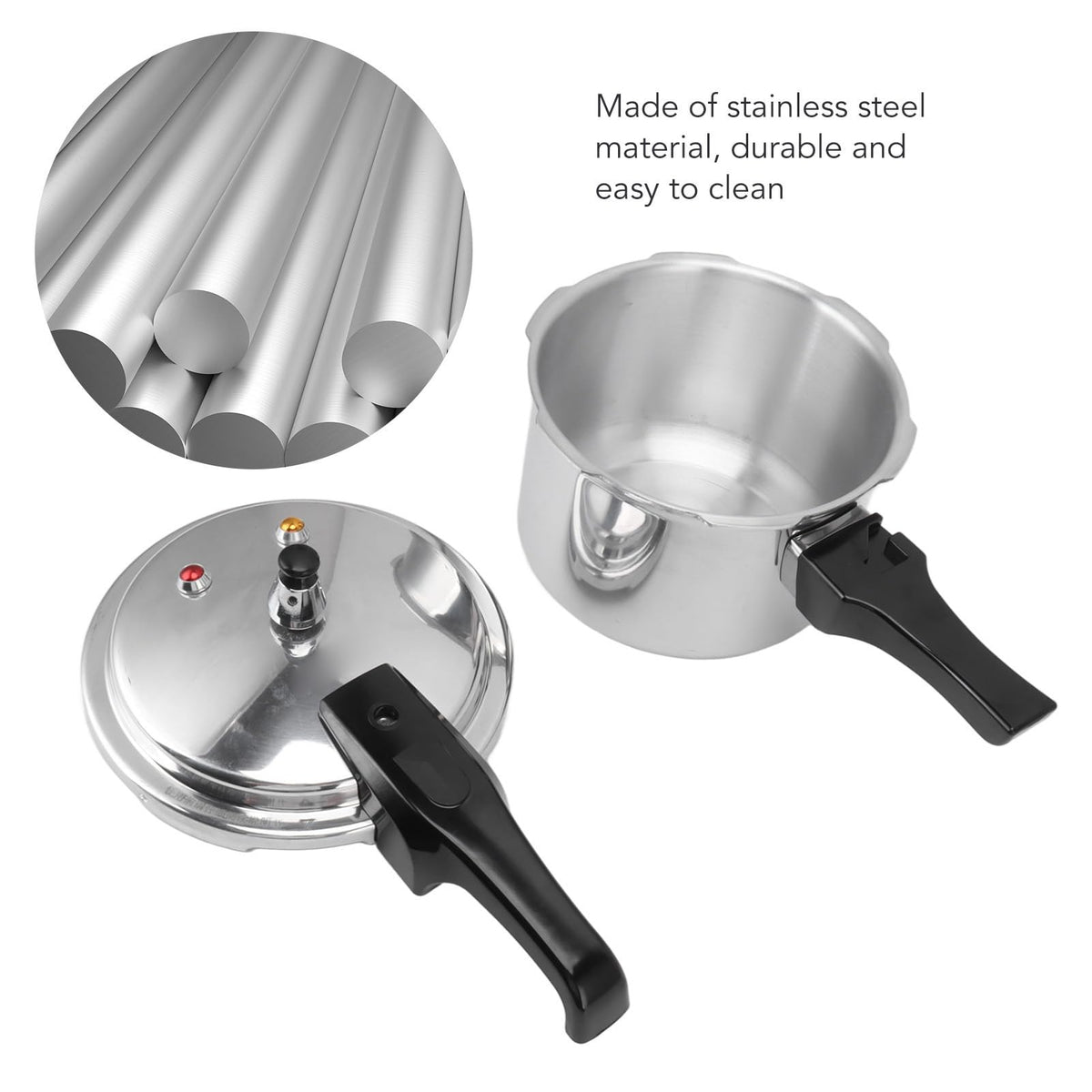 3L Stainless Steel Pressure Cooker T75422