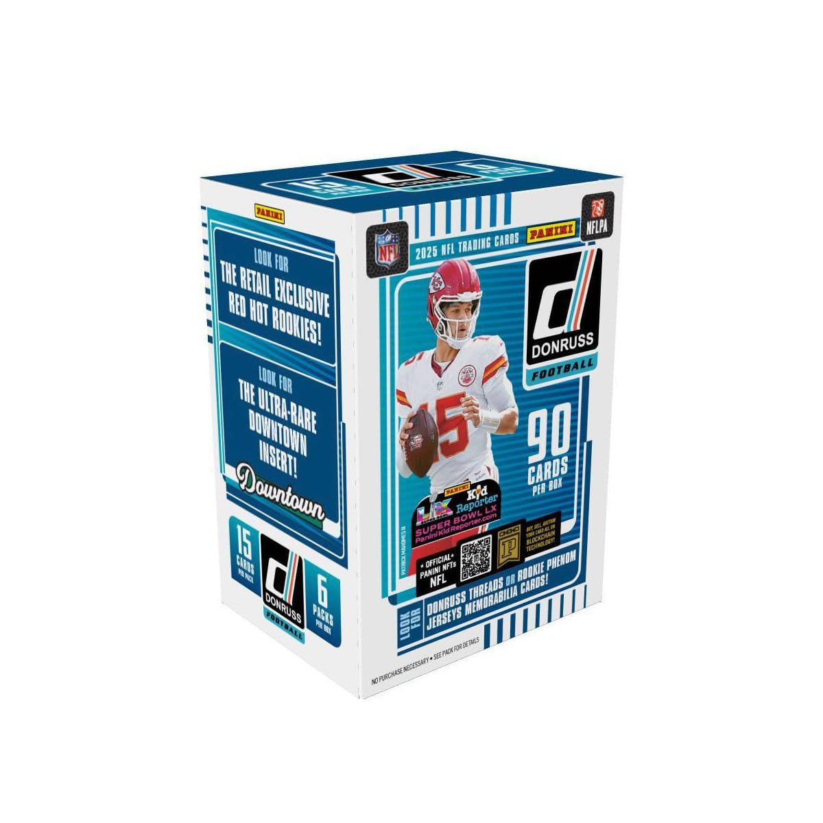 2025 NFL Football Trading Card Blaster Box R329349