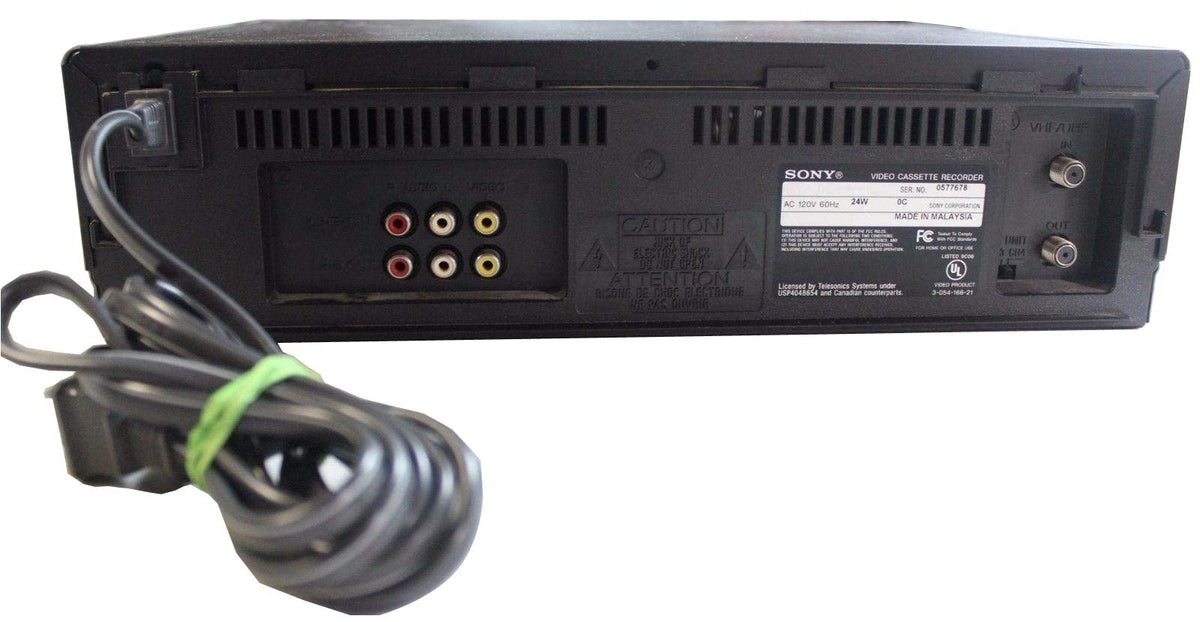 VCR VHS Transfer Bundle with Remote, USB Adapter, HDMI Converter N29210