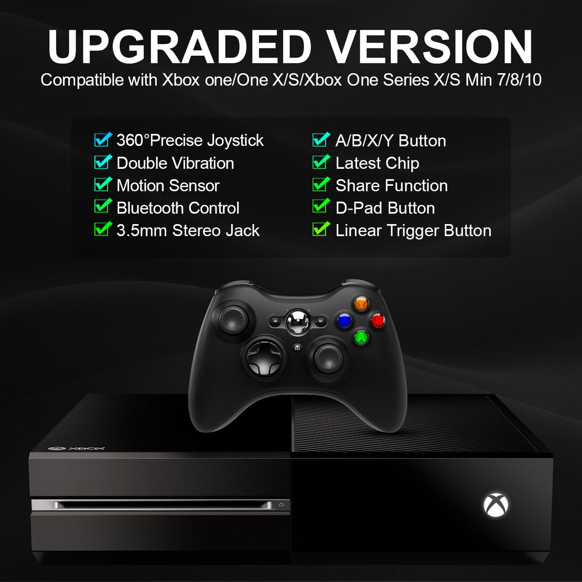 Wireless Xbox Controller Black Z5493