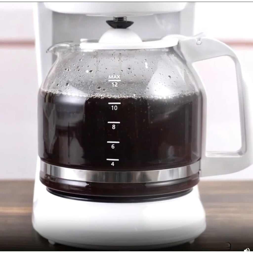 12-Cup Coffee Maker with Non-Drip Carafe, Keep Hot Plate, Black T54720