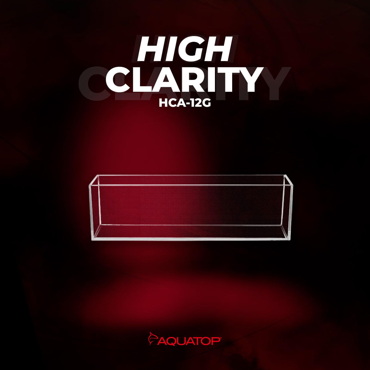 High Clarity Glass 12 gal Fish Tank Q652