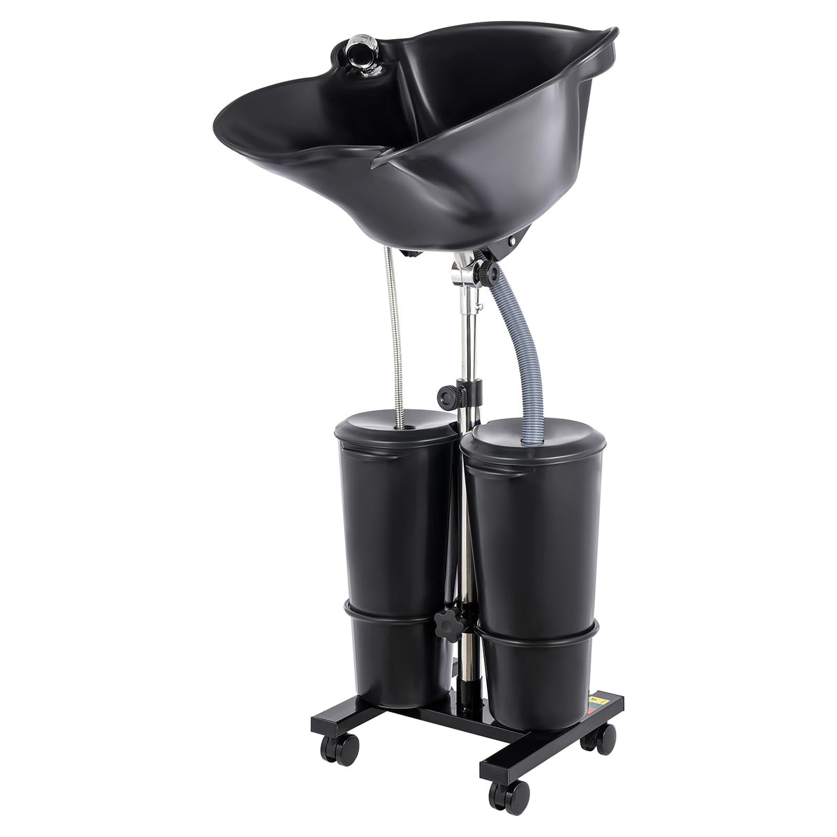 Portable Shampoo Basin with 2 Buckets, Height Adjustable T6742