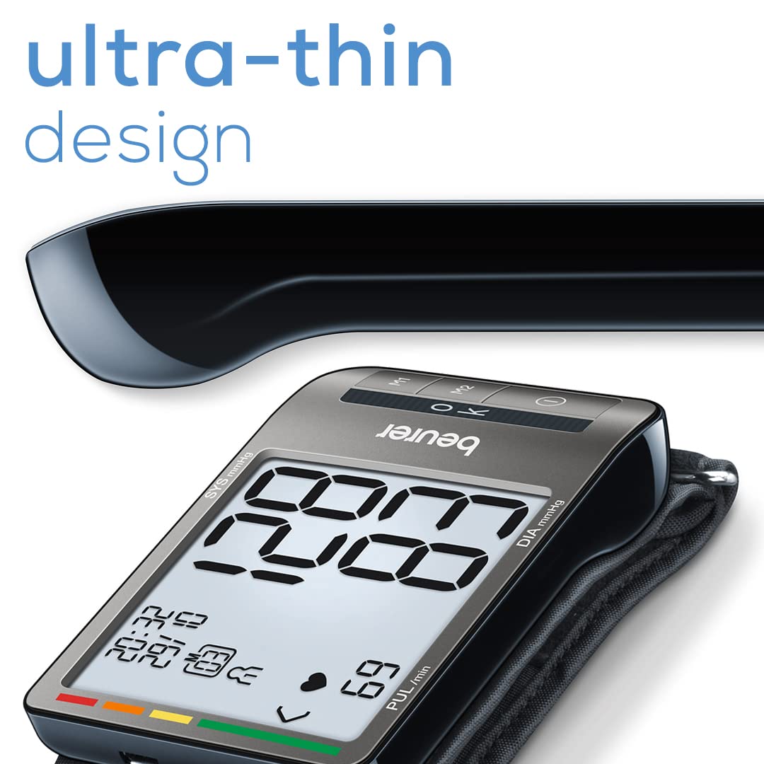 Wrist Blood Pressure Monitor with XL Cuff and Storage Case L42353