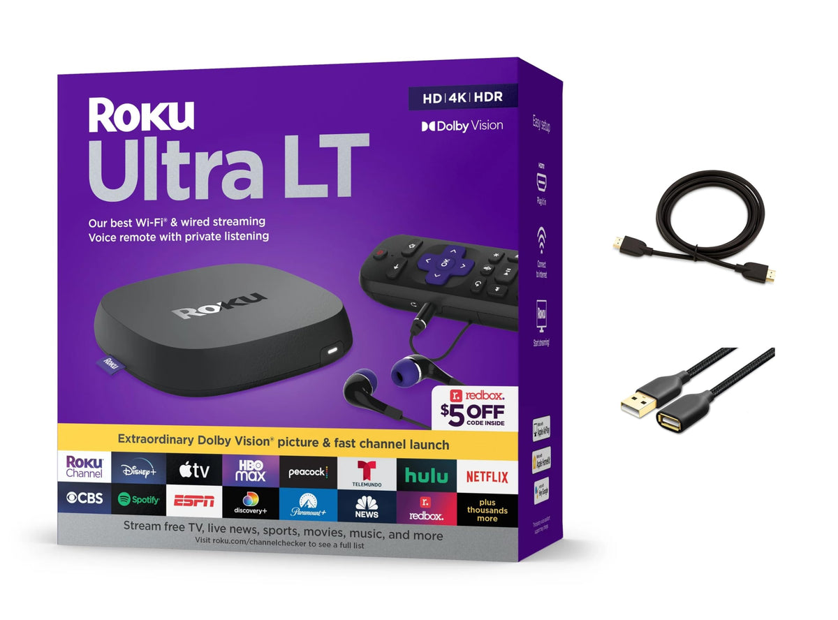 4K Streaming Device with Voice Remote and HDMI Cable G9103