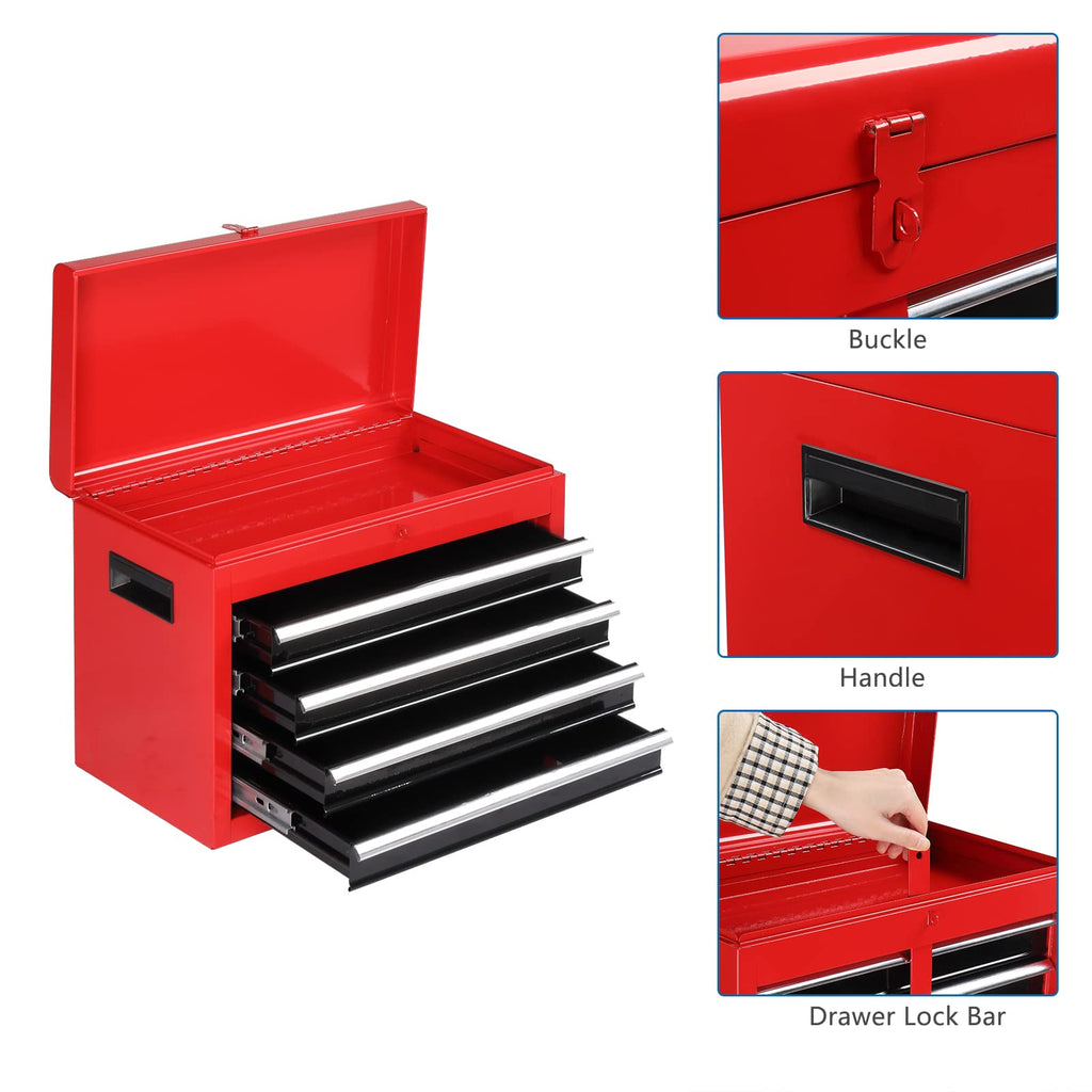 5 Drawer Rolling Tool Chest with Lockable Wheels Y70997
