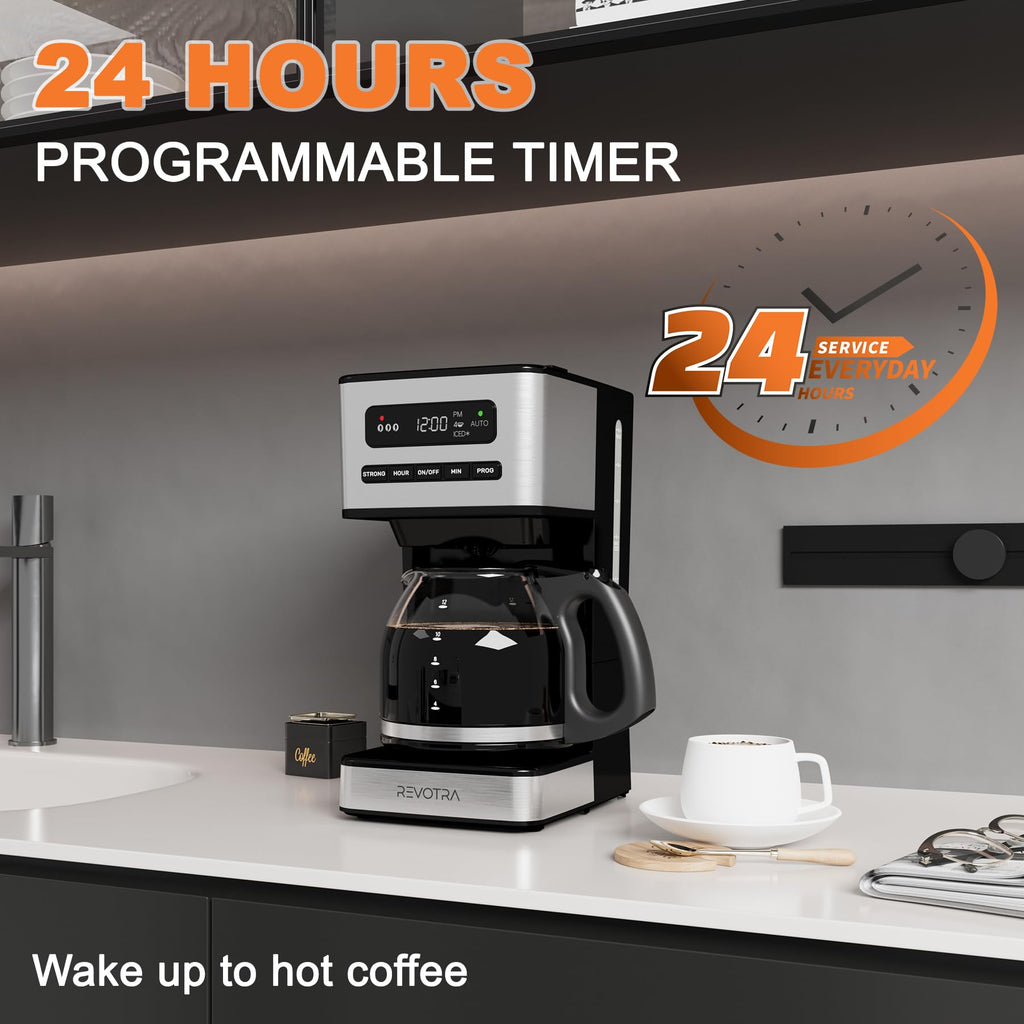 12 Cup Programmable Drip Coffee Maker G28960