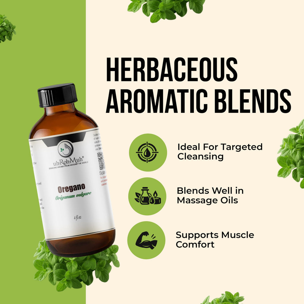Steam Distilled Oregano Essential Oil 4 Fl Oz A30986