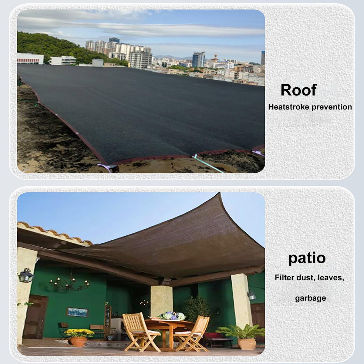 80-90% UV Protection Shade Cloth with Grommets 8x8m N579