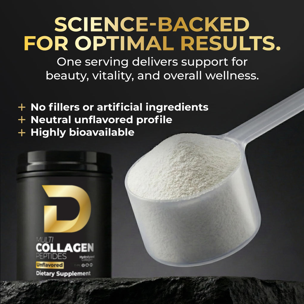 Multi Collagen Peptides Powder Unflavored 30 Servings Z4368