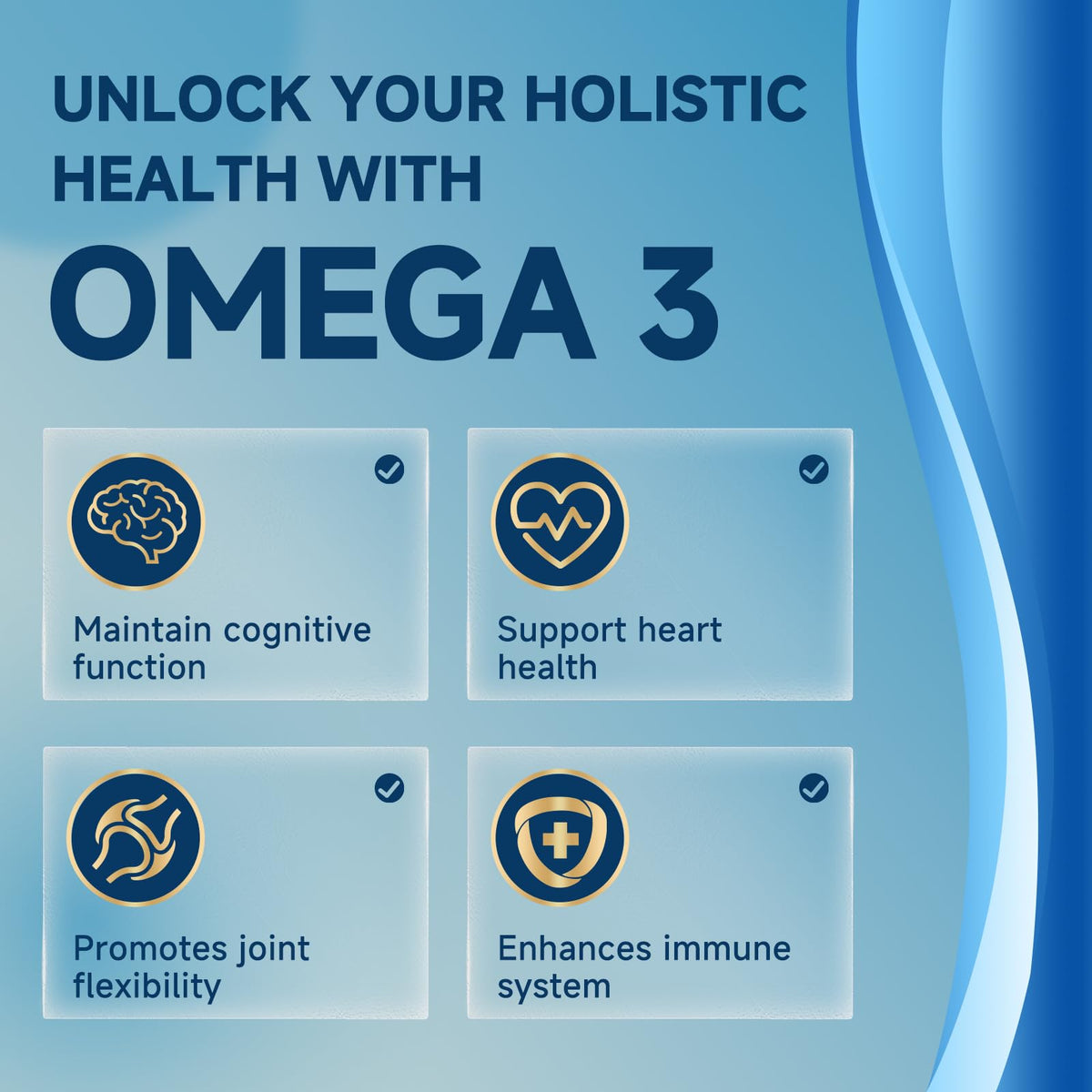 Omega-3 Fish Oil 2000mg 120 Softgels L84746