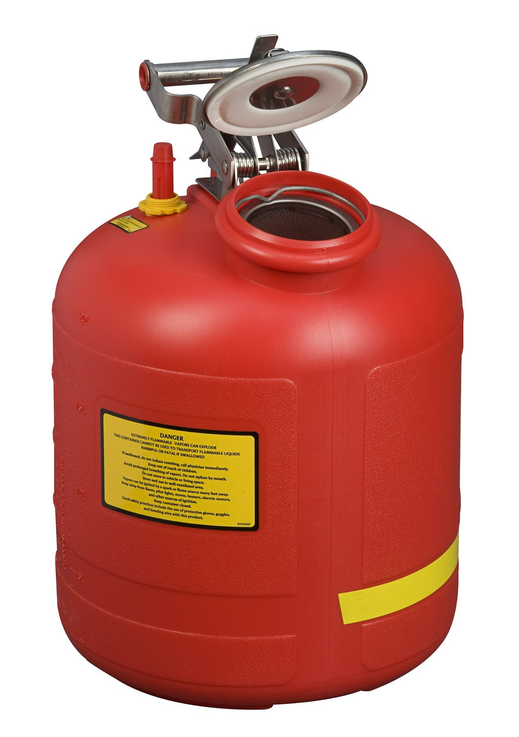 Polyethylene Safety Liquid Disposal Can with Stainless Steel A2581