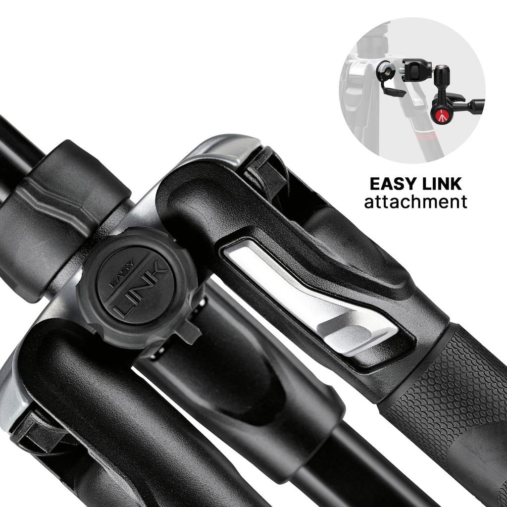 Camera Tripod Kit with Fluid Head and Twist Closure K7729