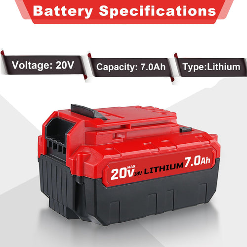 20V 7.0Ah Replacement Battery 2 Pack S83779
