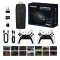 Wireless Retro Game Console with 2 Black Controllers O303