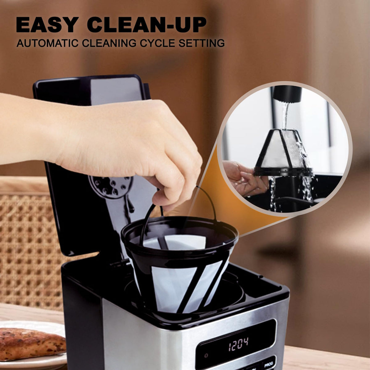 12 Cup Programmable Drip Coffee Maker G28960