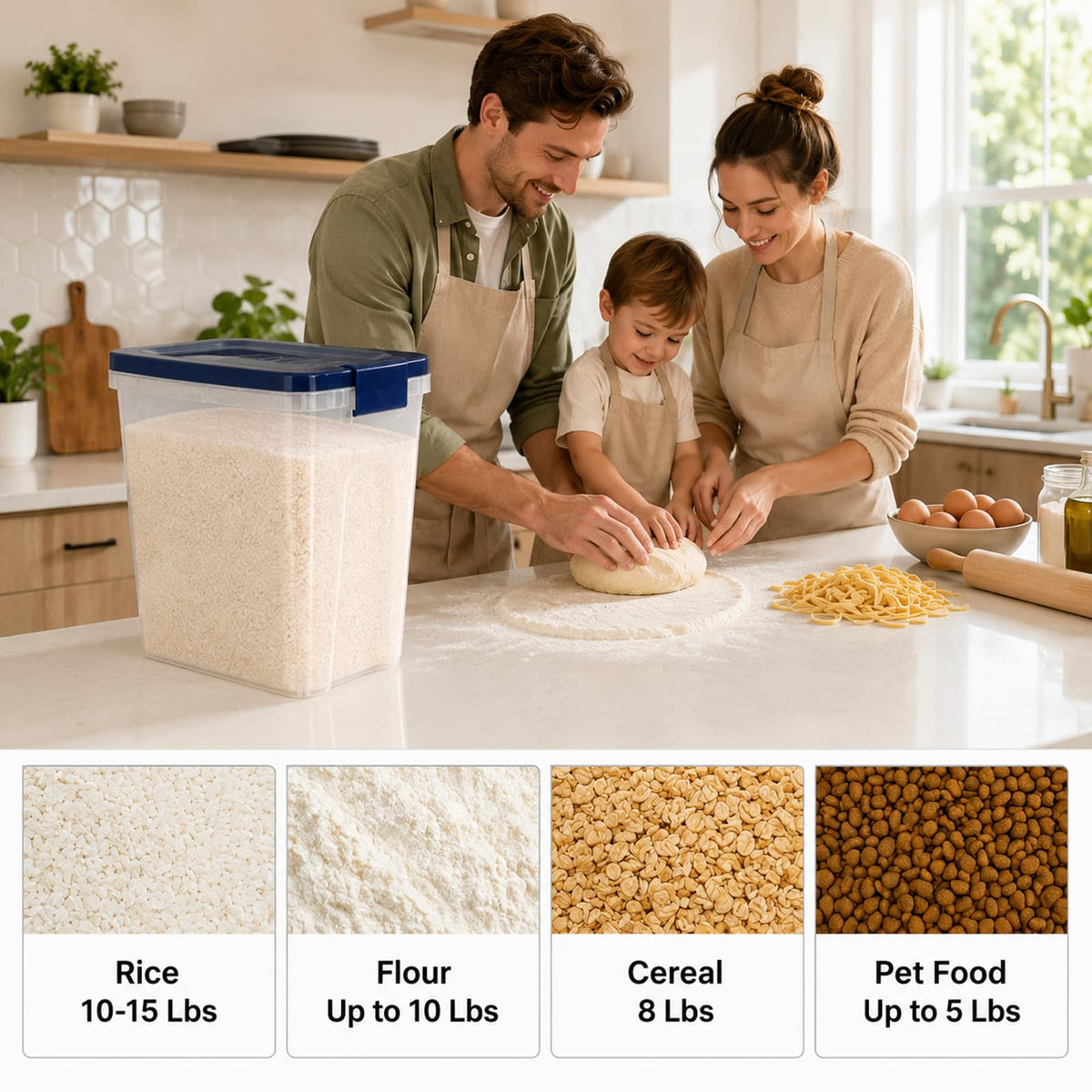 Airtight Pet Food Storage Container L456