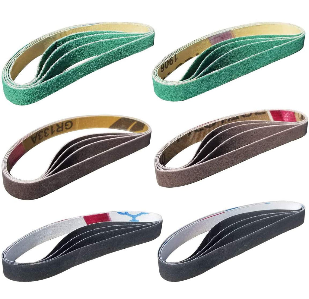 24 Pcs 1/2" x 12" Replacement Belt Kit Z348
