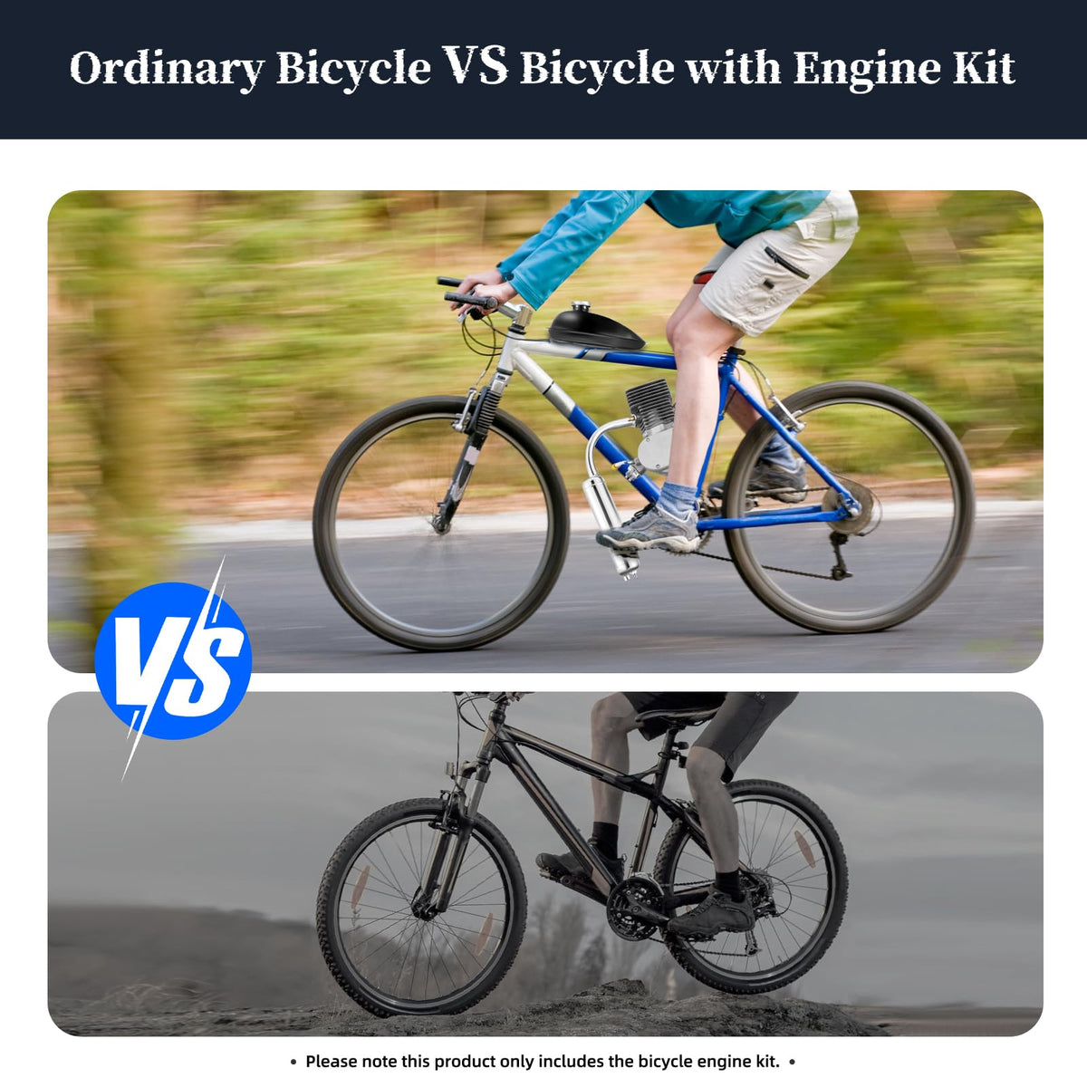100CC 2 Stroke Bicycle Engine Kit with 36-Tooth Sprocket G935