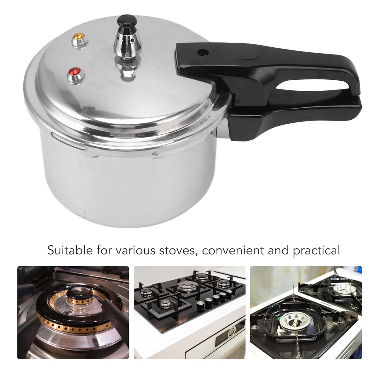 3L Stainless Steel Pressure Cooker T75422