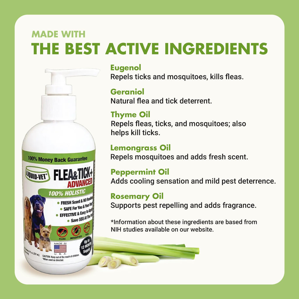 Flea and Tick Topical Treatment 8 oz H93760