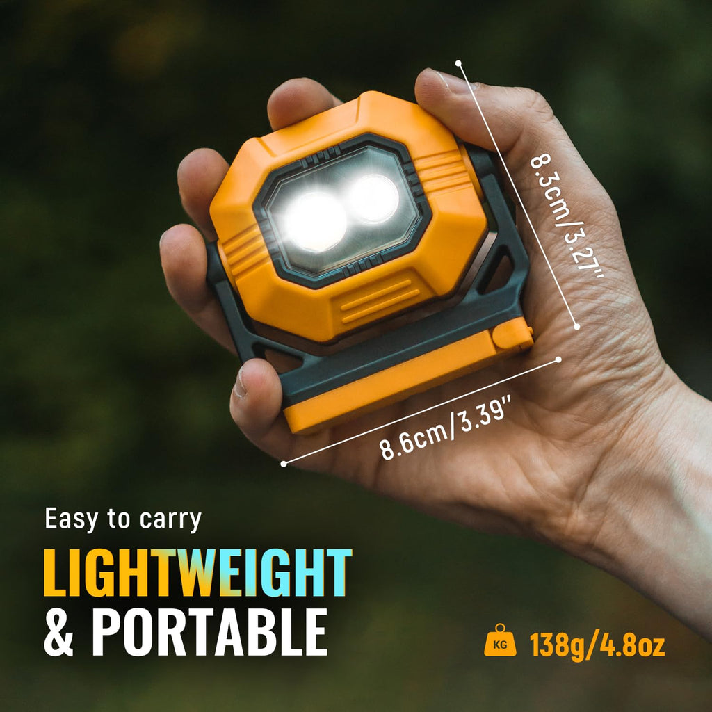 Rechargeable Magnetic Work Light 2 Pack O574630