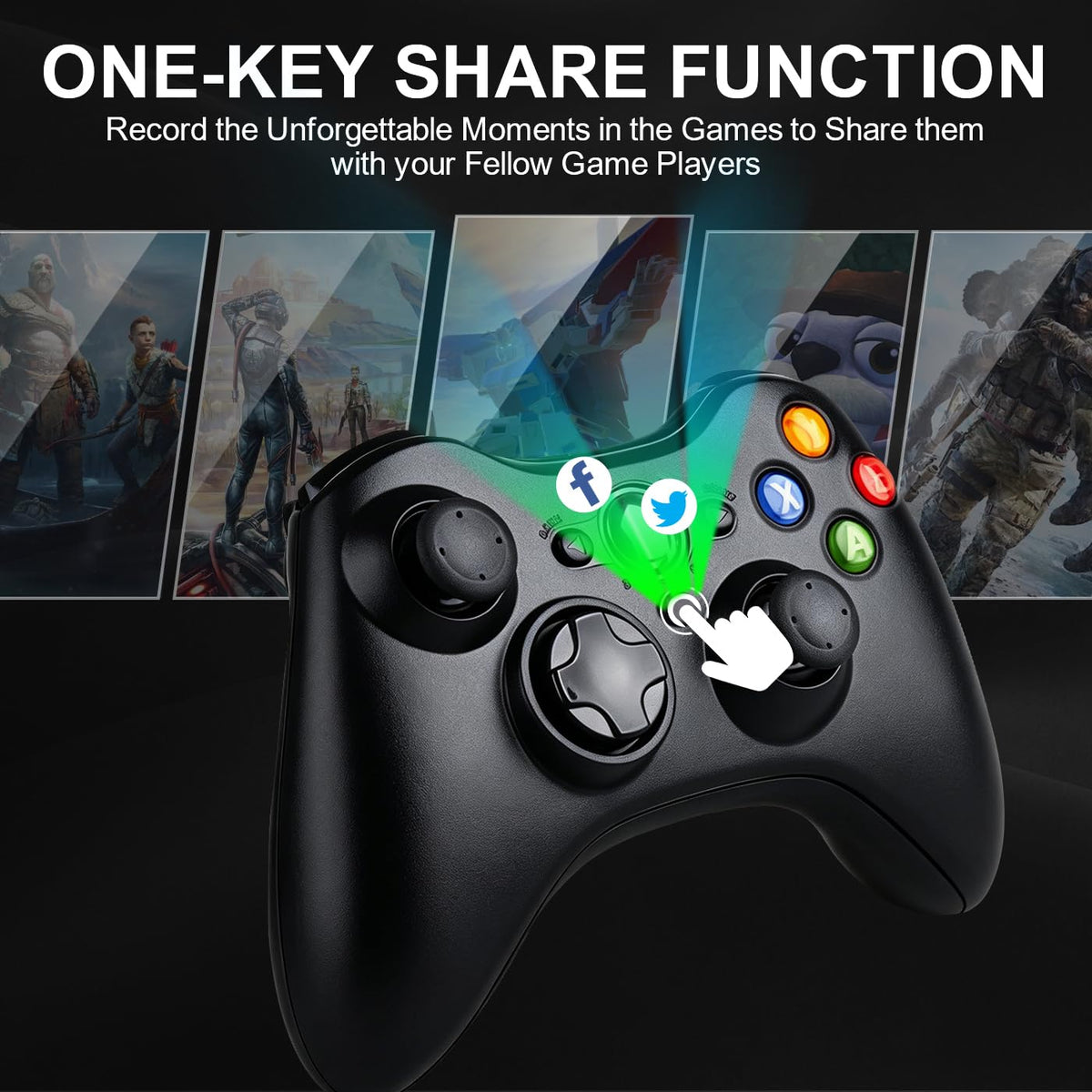 Wireless Xbox Controller Black Z5493