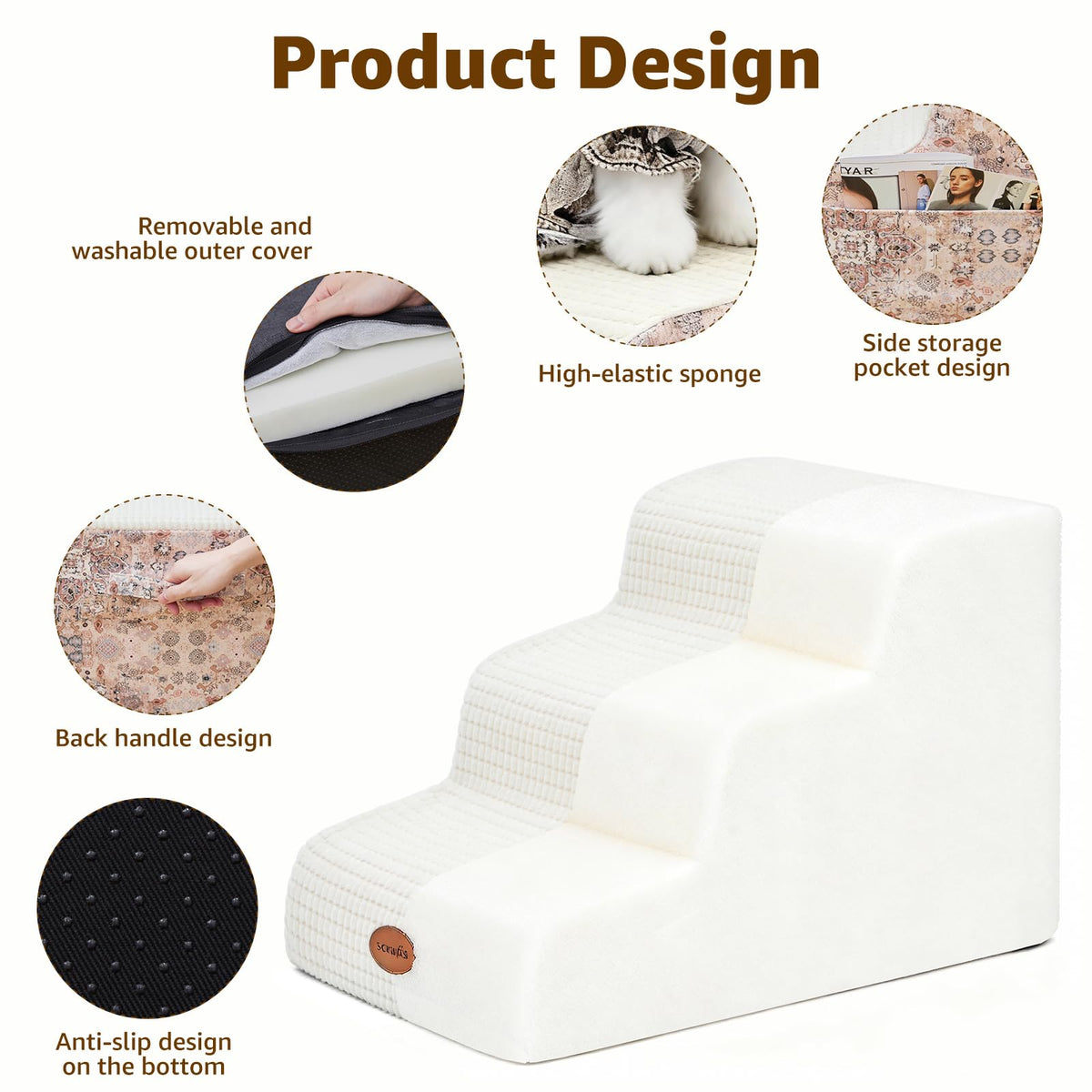 5-Step Foam Pet Steps L8305