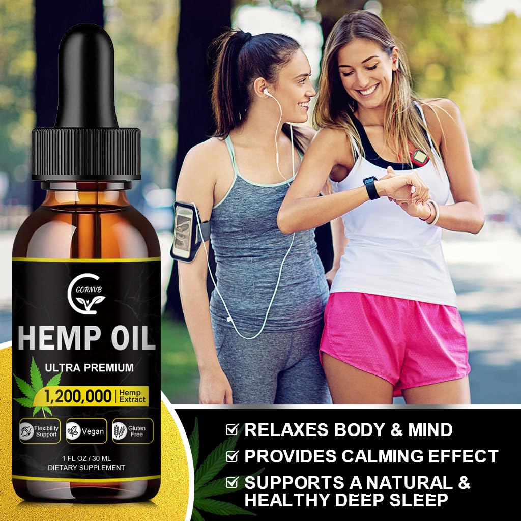 High Potency Hemp Oil 2-Pack F645417
