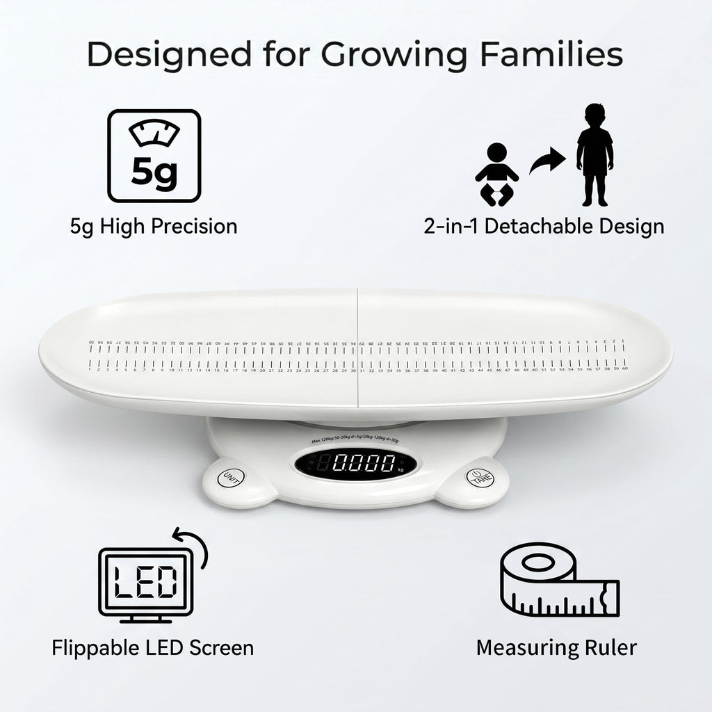 White Digital Baby Scale J531