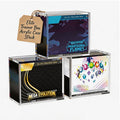3 Pack Acrylic Case with Sliding Magnetic Lid F96108