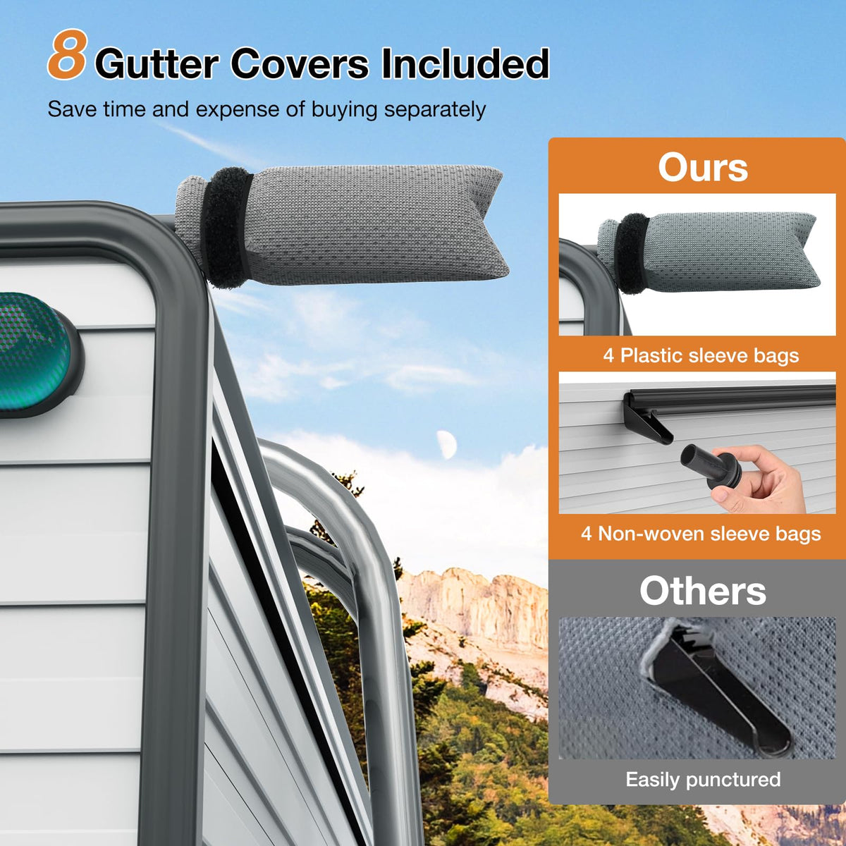 30-33FT Water-Resistant Travel Trailer RV Cover H676590