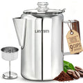 Stainless Steel 9 Cup Coffee Percolator G12269